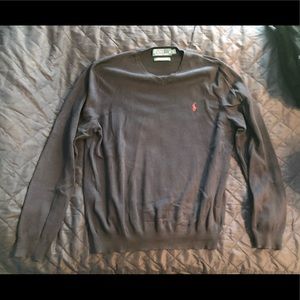 Polo V-Neck Sweater